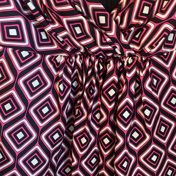 Shoshanna designer spaghetti strap Silk MIDI dress - Picture 3 of 8